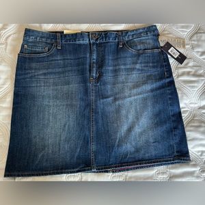NWT Tommy Hilfiger 16 Jean Skirt Denim